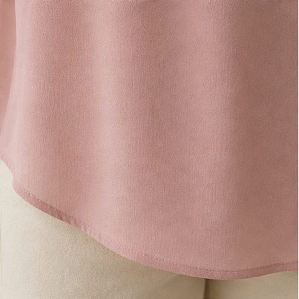 Blush Ruffle Collar Blouse - Picture 6 of 6